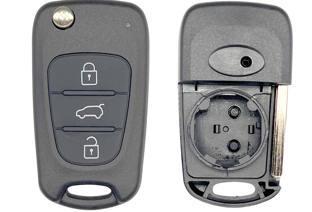 COQUE 3 BOUTONS HYUNDAI® / KIA® LAME TOY40 HKAPS307C