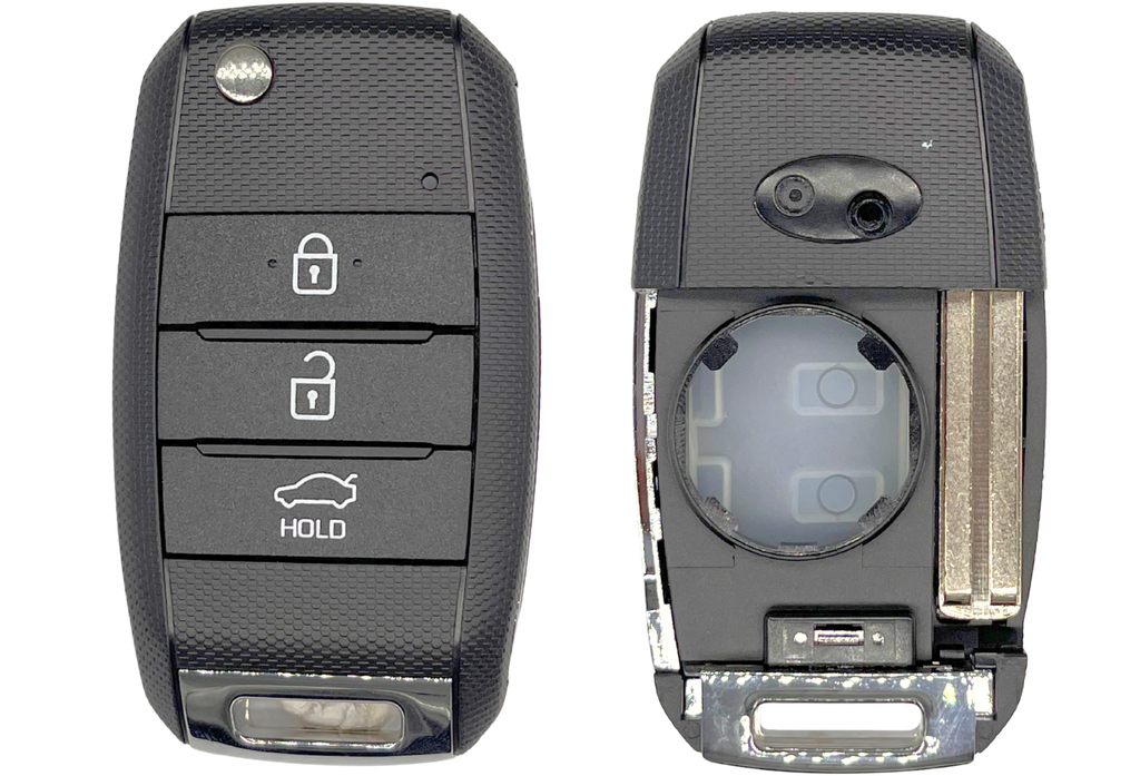 COQUE 3 BOUTONS HYUNDAI® / KIA® LAME HKAPS308C