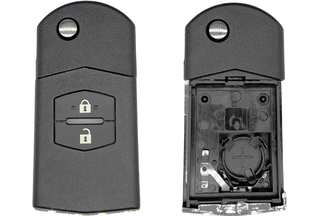 COQUE 2 BOUTONS MAZDA® LAME MAZ24 MAZPS203C