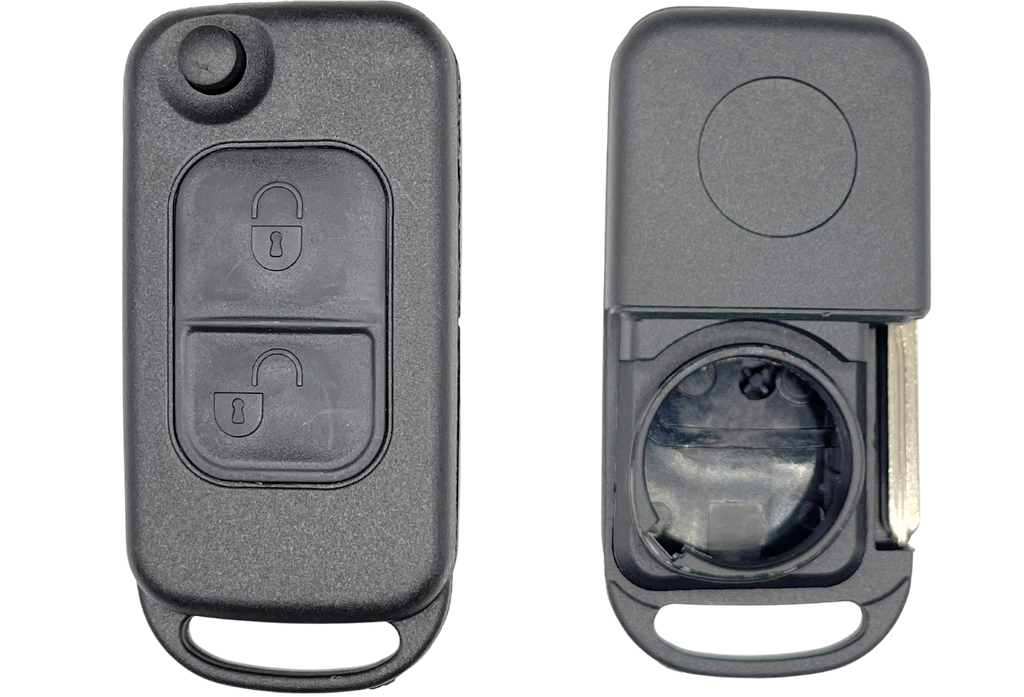 COQUE 2 BOUTONS MERCEDES® LAME HU64 MERPS206C