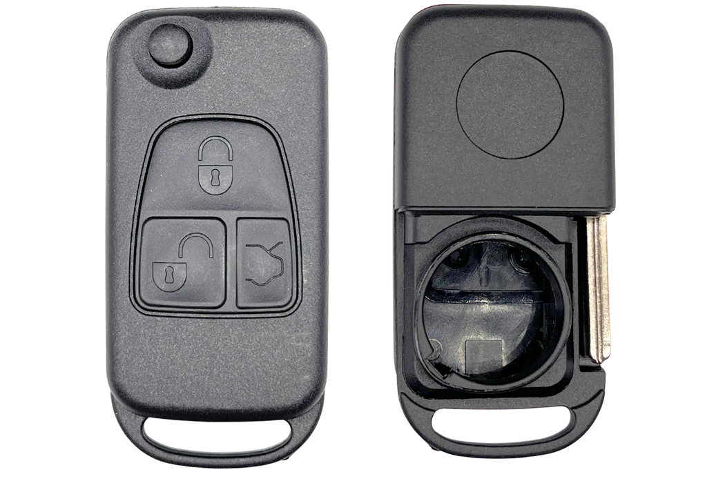 COQUE 3 BOUTONS MERCEDES® LAME HU64 MERPS306C