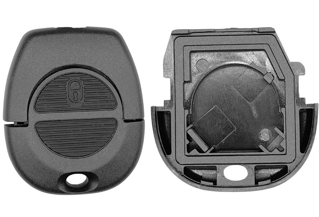 COQUE 2 BOUTONS NISSAN® AVEC INSERT NSN14 NISPS25C