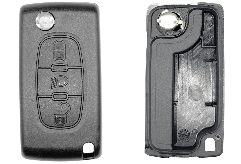 COQUE 3 BOUTONS PEUGEOT® / CITROËN® PILE SUR CIRCUIT (PHARE) PSAPS307CCP