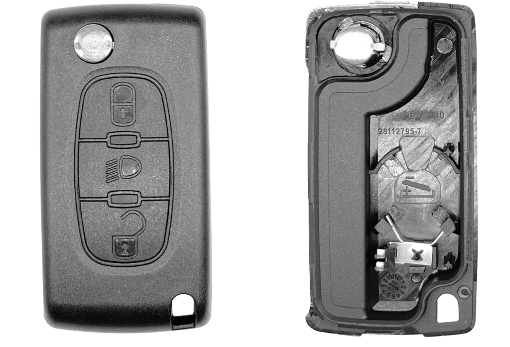 COQUE 3 BOUTONS PEUGEOT® / CITROËN® PILE SUR COQUE (PHARE) PSAPS307CP