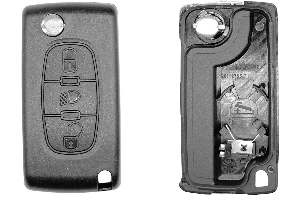 COQUE 3 BOUTONS PEUGEOT® / CITROËN® PILE SUR COQUE (PHARE) PSAPS308C
