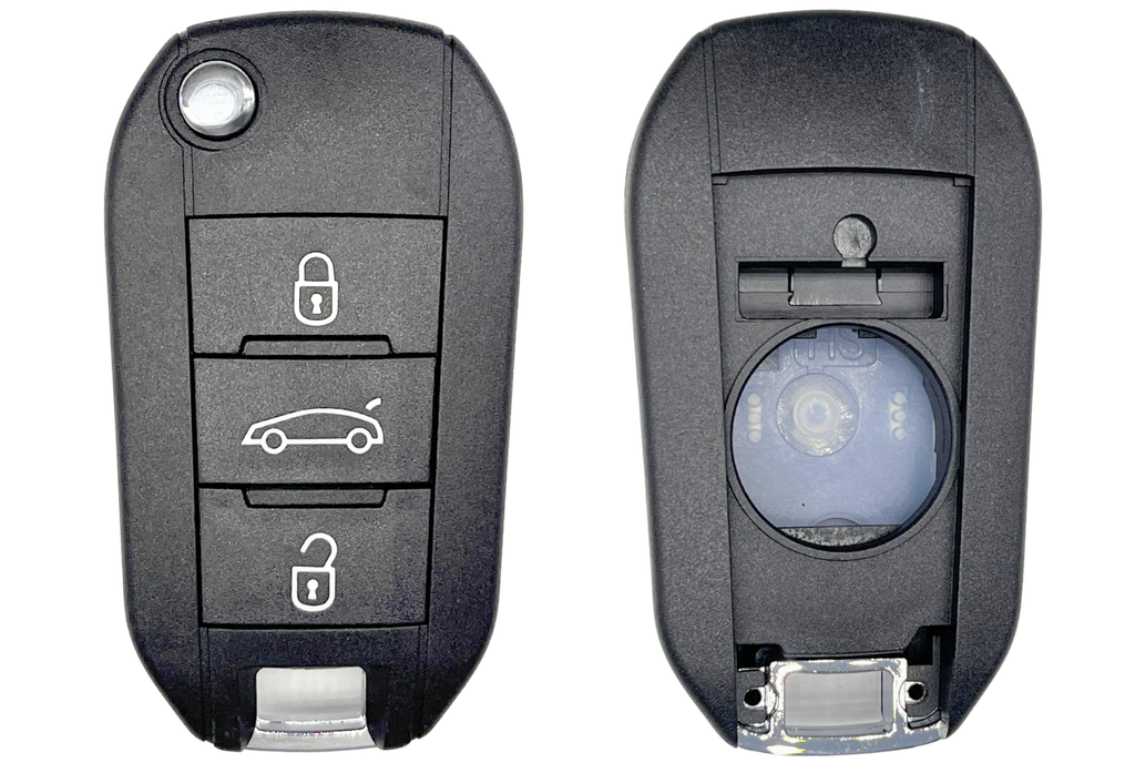 COQUE 3 BOUTONS PEUGEOT® / CITROËN® PILE SUR COQUE LAME HU83 PSAPS309C