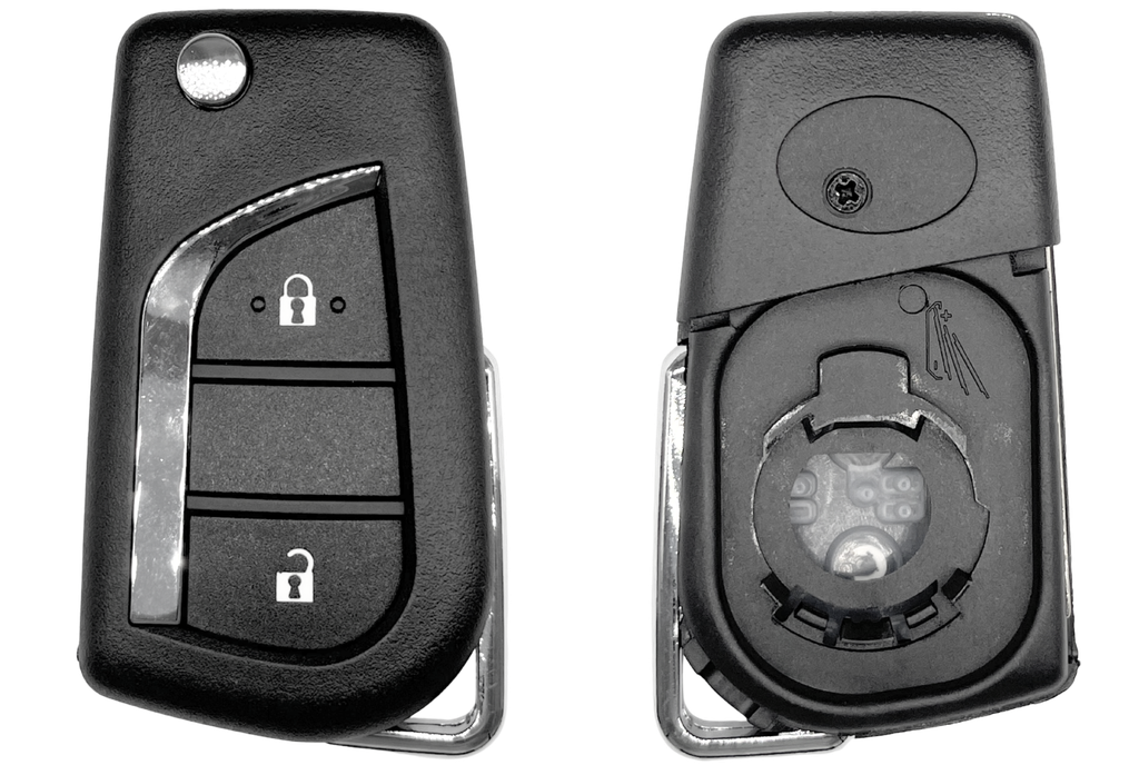 COQUE 2 BOUTONS TOYOTA® LAME VA2