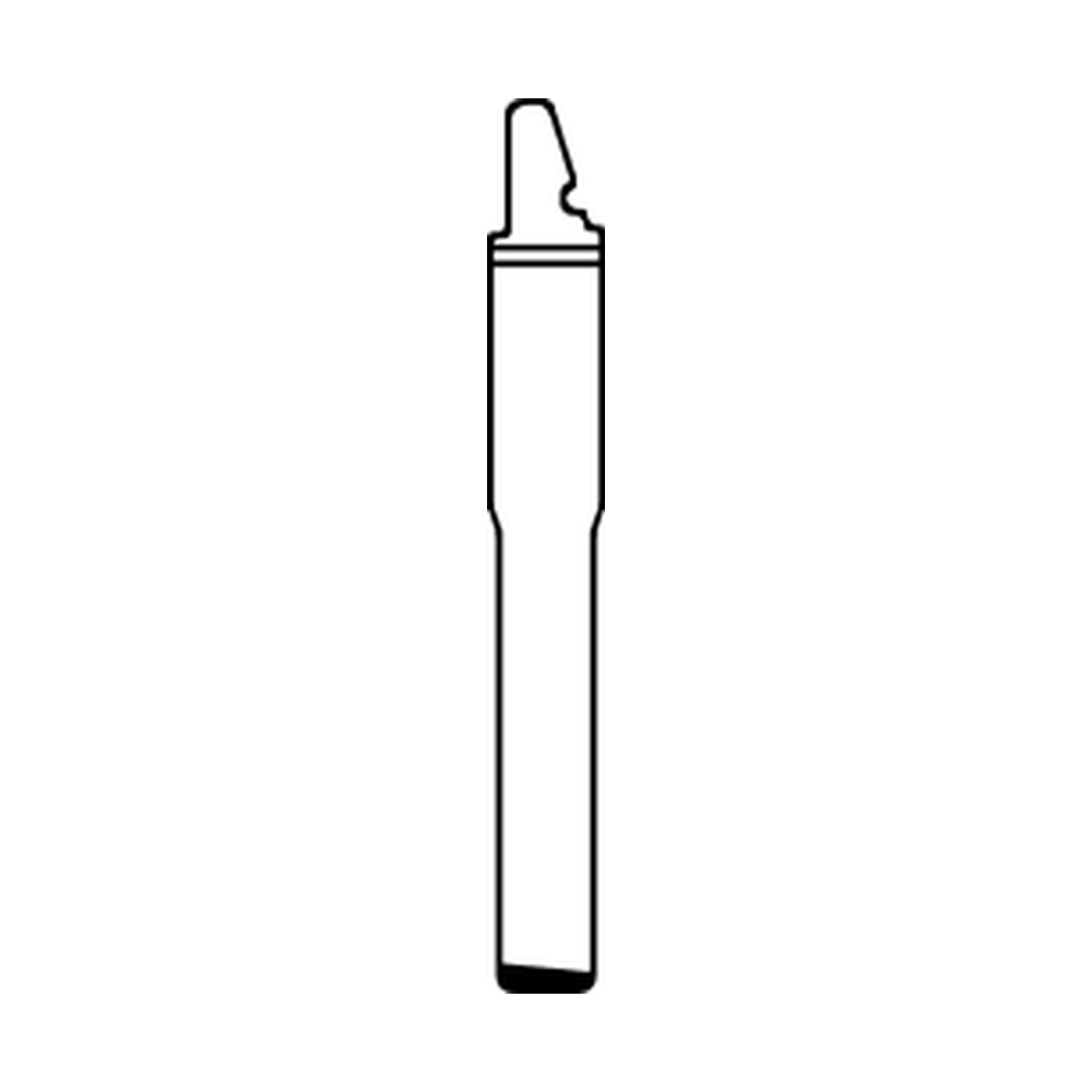 Clé maillechort (profil HU97T)