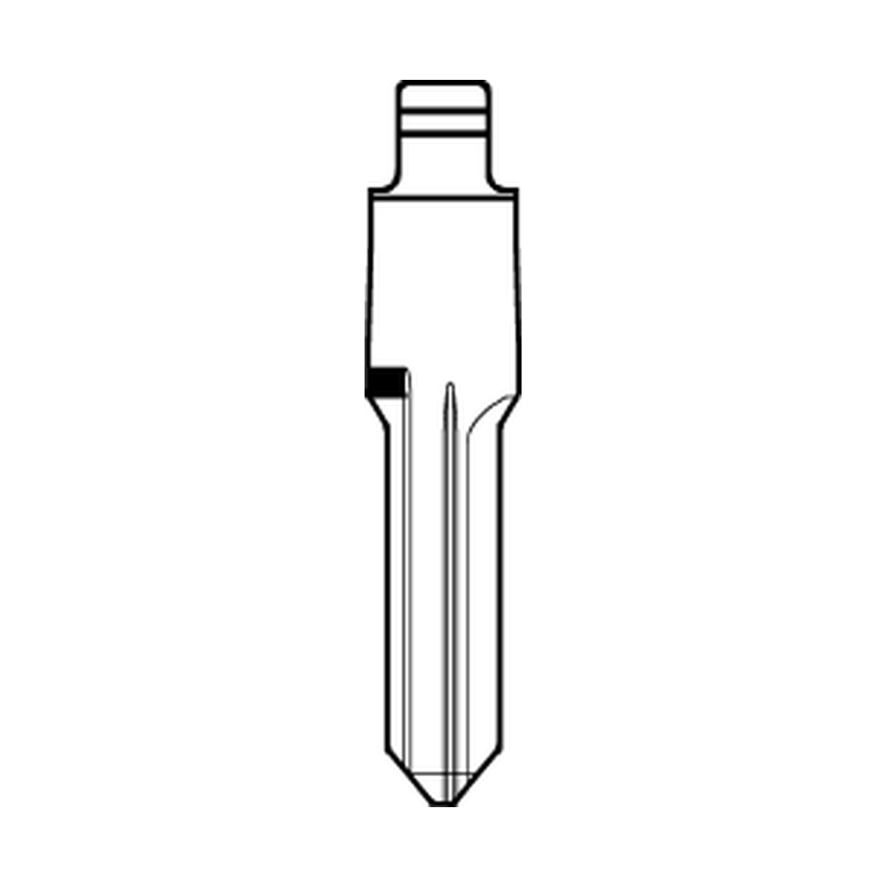 Clé insert acier (profil HU136T)