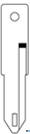 CLE-INSERT RENAULT POUR REN1D7946D SERIE LIMITEE NE73-AI