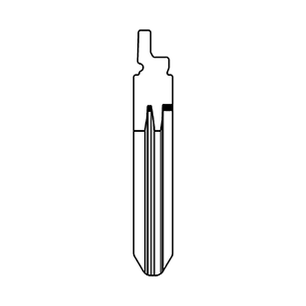 Clé insert laiton (profil NSN14T)