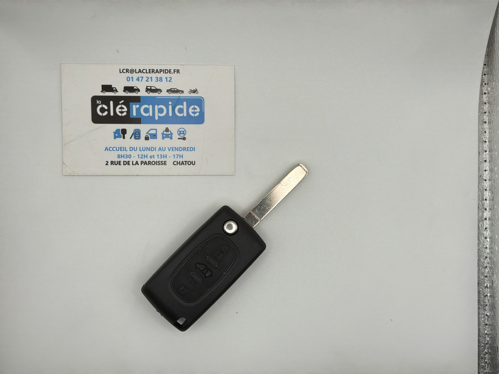 FOLDABLE TELECOM 3 BUTTONS BERLINGO 2009-2014