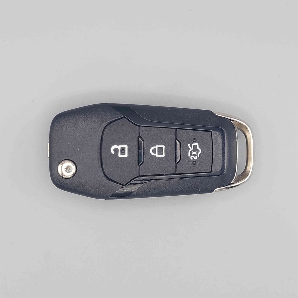 TELECOMMANDE PLIABLE FORD MONDEO SANS INSERT (2014-2017)  Mise au code et taillage inclus, à partir du code de clé ou d’une photo de la clé du véhicule