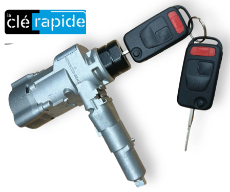 ANTIRROBO CHRYSLER CROMADO Código y corte incluidos, según el código de la llave o una foto de la llave del vehículo