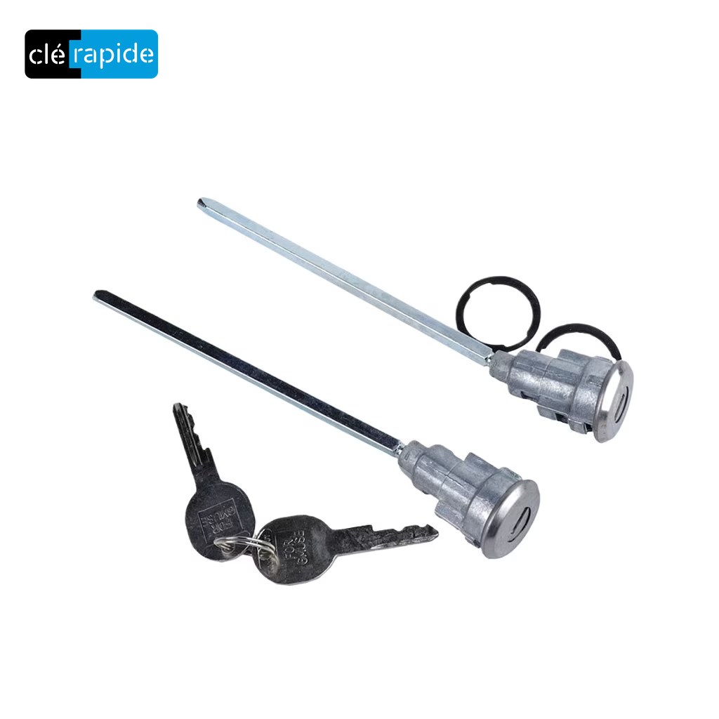 Serrure Chrysler Voyager (barillet porte/latérale) [Années à vérifier] Mise au code et taillage inclus, à partir du code de clé ou d'une photo de la clé du véhicule