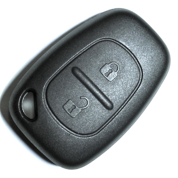 Télécommande Opel Movano A / Vivaro A 2 boutons 2001 - 2010 433 MHz Mise au code et taillage inclus, à partir du code de clé ou d'une photo de la clé du véhicule