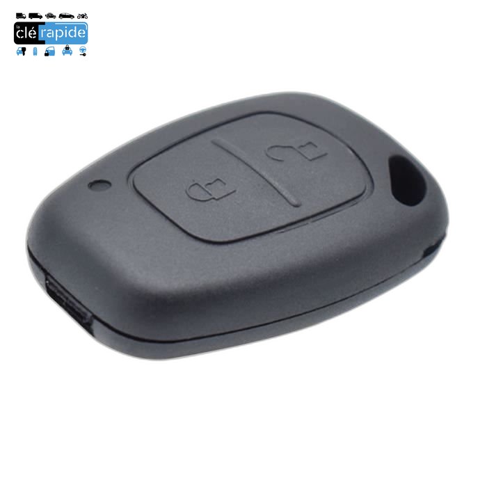 Télécommande Opel Movano B 3 boutons à vérifier (2010-2021) 433 MHz Mise au code et taillage inclus, à partir du code de clé ou d'une photo de la clé du véhicule