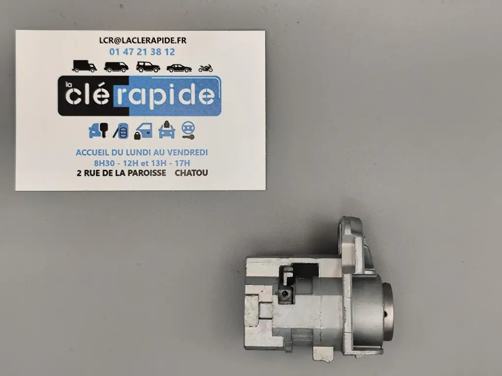 Serrure Opel Astra H / Corsa D / Zafira B / Tigra B à vérifier (2003-2014) Mise au code et taillage inclus, à partir du code de clé ou d'une photo de la clé du véhicule