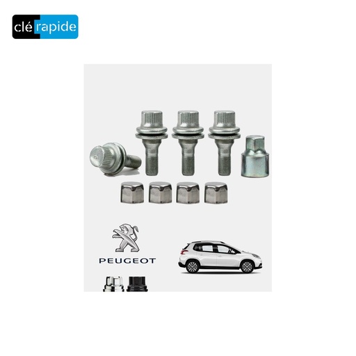 [3710579833] Antivol Peugeot Suzuki SX4 (à vérifier - marque Suzuki, pas Peugeot) 2006 - 2014 Mise au code et taillage inclus, à partir du code de clé ou d'une photo de la clé du véhicule