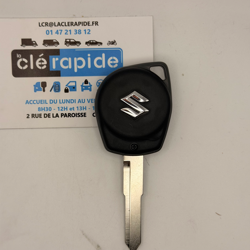 [3714562820] TELECOMMANDE SUZUKI SWIFT Mise au code et taillage inclus, à partir du code de clé ou d’une photo de la clé du véhicule