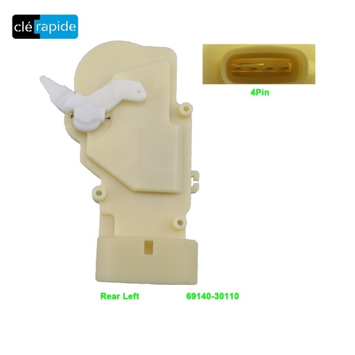 [6905120480] Serrure Toyota Celica [Années à vérifier] Mise au code et taillage inclus, à partir du code de clé ou d'une photo de la clé du véhicule