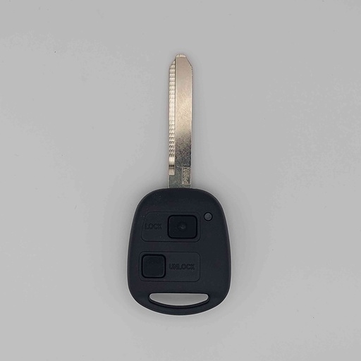 [8907002051] Télécommande Toyota Avensis T25 / Corolla E12 2 boutons à vérifier (2003-2008) 433 MHz Mise au code et taillage inclus, à partir du code de clé ou d'une photo de la clé du véhicule