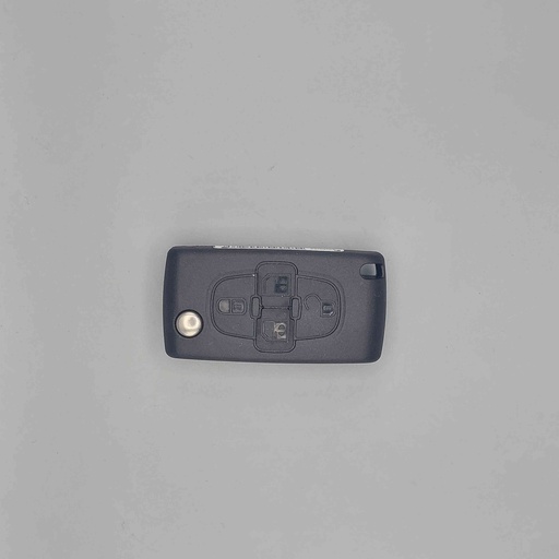 [9467044280] Télécommande Fiat Ulysse (II) / Citroen C8 / Peugeot 807 / Lancia Phedra 4 boutons 2002 - 2010 433 MHz (PSA25CIFSK) Mise au code et taillage inclus, à partir du code de clé ou d'une photo de la clé du véhicule