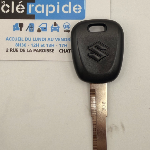 [3714562R00] Clé Suzuki IGNIS 2017 Mise au code et taillage inclus, à partir du code de clé ou d'une photo de la clé du véhicule