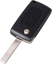 Telecommande pliable 2 boutons Peugeot 3008/5008