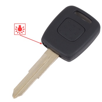 [71050081A1] Clé SsangYong SsangYong Rexton 2005 Mise au code et taillage inclus, à partir du code de clé ou d'une photo de la clé du véhicule