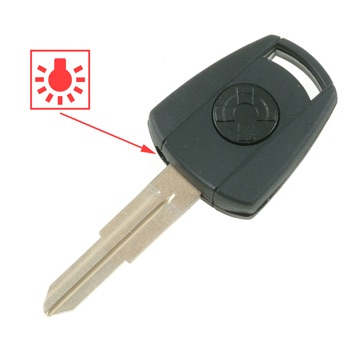 [71050081A2] Clé SsangYong TRANSPONDEUR REXTON (48) Mise au code et taillage inclus, à partir du code de clé ou d'une photo de la clé du véhicule