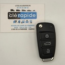 Telecommande 3 boutons Audi A1 - Q3