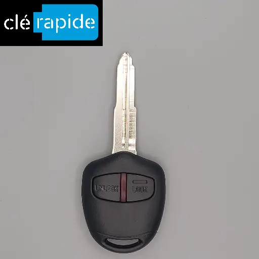 Telecommande Clé 2 Boutons Mitshubishi L200