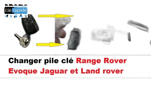 [CR] Clé Rover Rover (clé simple) [Années à vérifier] Mise au code et taillage inclus, à partir du code de clé ou d'une photo de la clé du véhicule