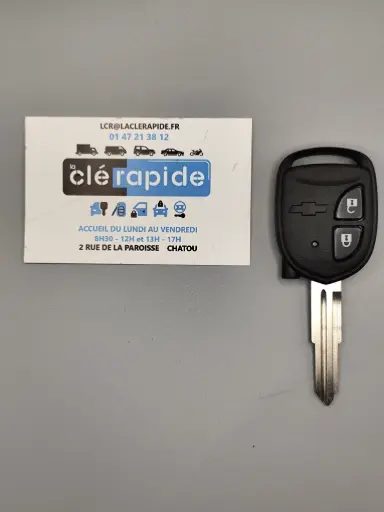 [FRCL0431] TELECOMMANDE CHEVROLET SPARK 2 BOUTONS (94823316) Mise au code et taillage inclus, à partir du code de clé ou d’une photo de la clé du véhicule