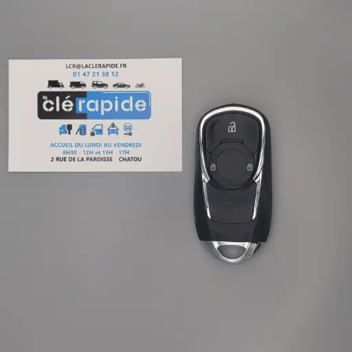 [HU100P30] Télécommande Opel ASTRA -21 INSIGNIA -22 MOKA -20 2015 - 2017 Mise au code et taillage inclus, à partir du code de clé ou d'une photo de la clé du véhicule