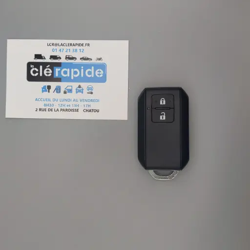 [HU133RP17] MANDO A DISTANCIA MANOS LIBRES SUZUKI SWIFT 2017-2021 Código y corte incluidos, a partir del código de la llave o una foto de la llave del vehículo