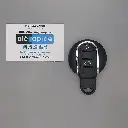 Telecommande ronde MINI 3 3 boutons  PCF7953 (66128781935)