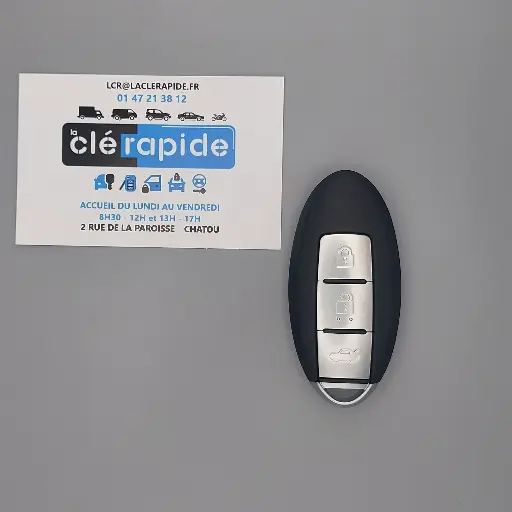 [NSN14P01] TELECOMMANDE 3 BOUTONS QASHQAI J11 X-TRAIL T30