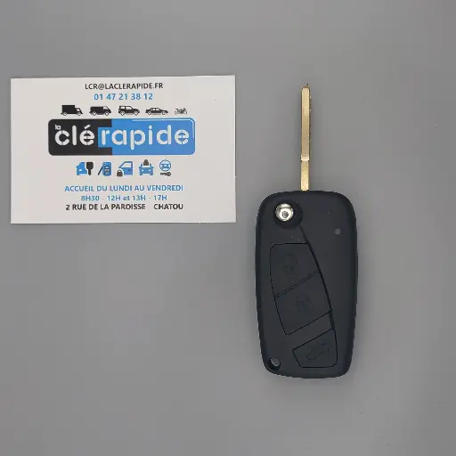 [SIP22R31] Télécommande Citroen DUCATO JUMPER BOXER 3 boutons 2006 - 2009 Mise au code et taillage inclus, à partir du code de clé ou d'une photo de la clé du véhicule
