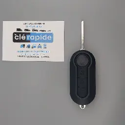 Télécommande Fiat / Ford KA flip 3 boutons SIP22 ID4…