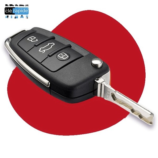 [SZX] Clé Citroen AX / ZX [Années à vérifier] Mise au code et taillage inclus, à partir du code de clé ou d'une photo de la clé du véhicule