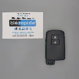 Télécommande Toyota AURIS - YARIS 2 boutons 2015 - 2…