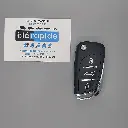 Telecommande 3 boutons Citroën C3 2 - C4 2 C4 picasso 2007-2012 C3 picasso jumpy 2- Peugeot 207 - 308 2007-2012- expert 2