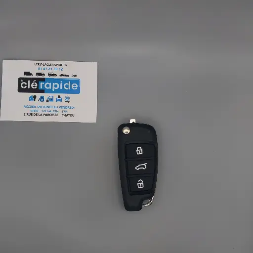 [PR8AY101] TELECOMMANDE ORIGINAL AIXAM  3BTS