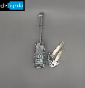Verrou de porte Fiat 600