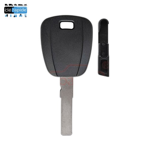 [FI22ES-500L] Insert Fiat 500 (insert lame de secours pour télécommande SIP22) 2007-2024 Mise au code et taillage inclus, à partir du code de clé ou d'une photo de la clé du véhicule