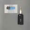 Telecommande pliante Mazda 3 ID63 433MHZ FSK