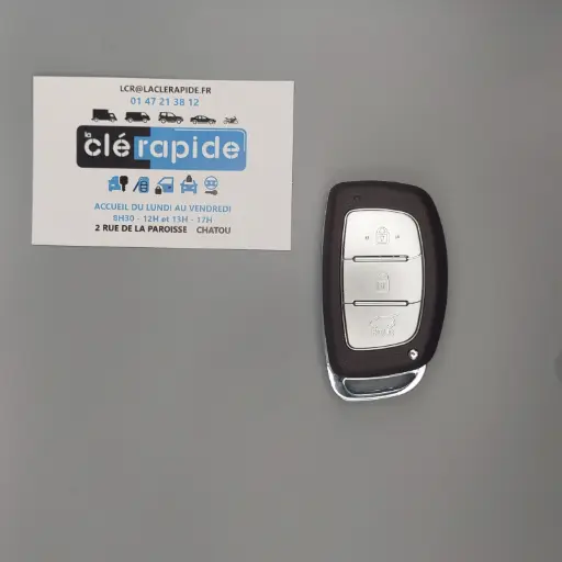 [HY109TE01-AF] Télécommande Hyundai Ioniq 3 boutons à vérifier (2016-2022) 433 MHz