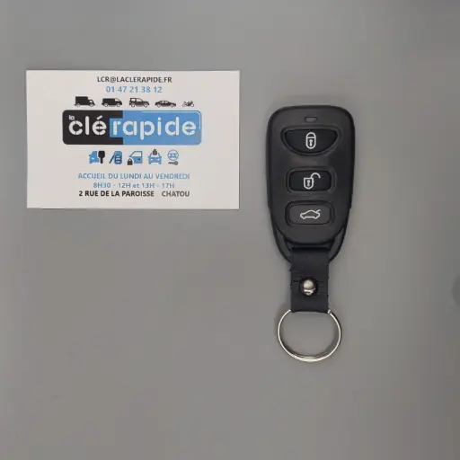 [HY101TE02-AF] TELECOMMANDE SEPAREE 3 BOUTONS HYUNDAI TUSCON 